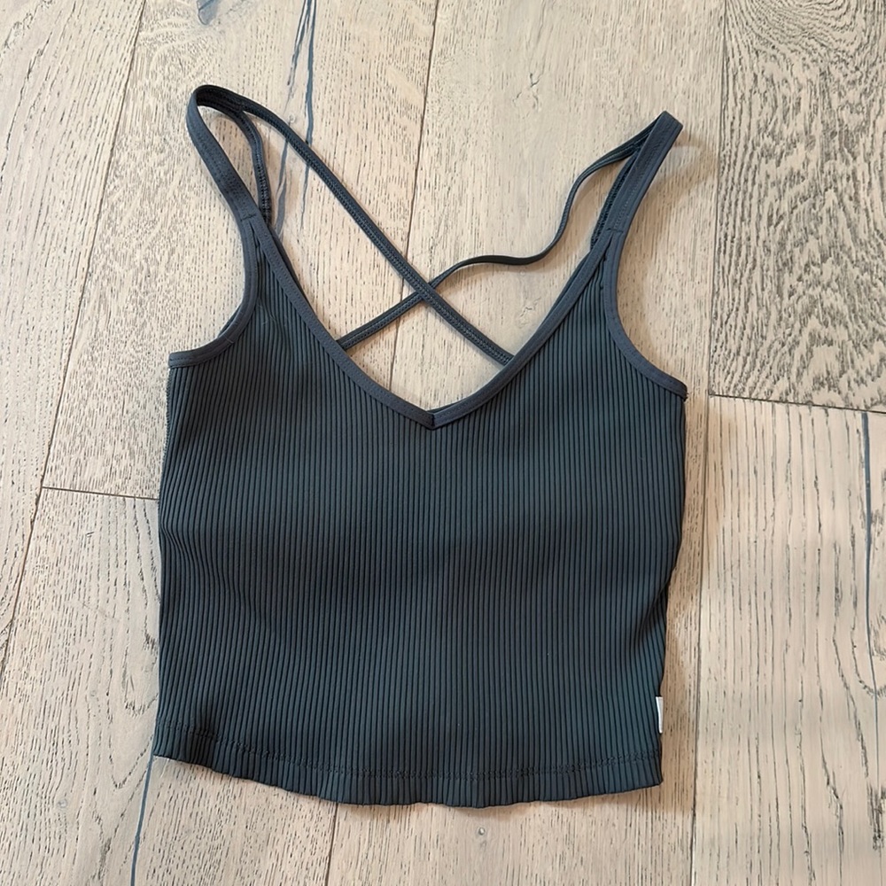 Vuori Rib crop Tank